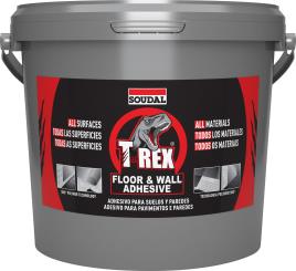 Cola de montagem T-REX FLOOR WALL 4KG BRANCO