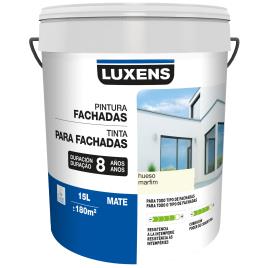 Tinta exterior LUXENS MATE 8 ANOS 15L OSSO