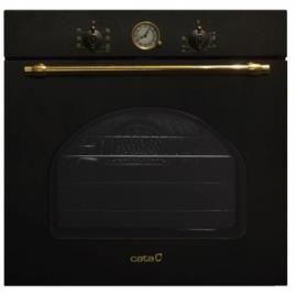 ENCASTRE FORNO RÚSTICO CATA MRA 7108 BK MULTIFUNÇÕES 60L 59,6CM PRETO BRONZE - 8422248077026