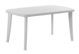 Mesa de resina TONELLE 140X85 BRANCO