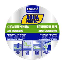 Fita betuminosa QUILOSA PRETO 10MX10CM