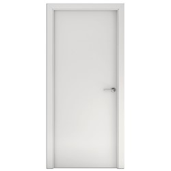 Bloco de porta interior LILLE BRANCA COM FECHADURA 72.5X203CM ESQUERDA