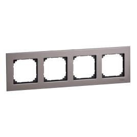 Espelho quádruplo reversível M-ELEGANCE CINZA