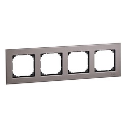 Espelho quádruplo reversível M-ELEGANCE CINZA