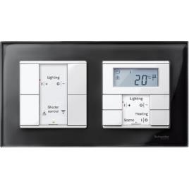 Espelho duplo reversível M-ELEGANCE VIDRO NEGRO