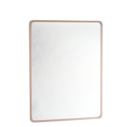 Espelho simples KENDE OURO ROSA 60X80