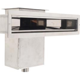 Skimmer TAMPA QUADRADA 240MM INOX 