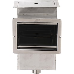 Skimmer TAMPA QUADRADA 535MM INOX AQA