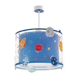 Candeeiro de teto suspenso PLANETS AZUL