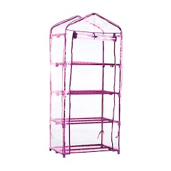 Estufa com estante FUCSI 69X49X157CM