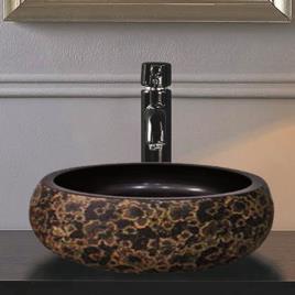 Lavatório de pousar GRAN 41X41 PRETO