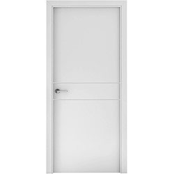 Bloco de porta interior VILNA BRANCA 62.5X203CM DIREITA