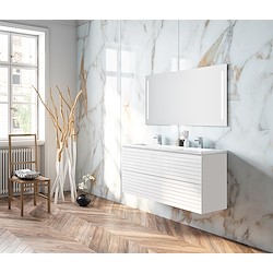 Móvel de casa de banho PURE 120CM BRANCO