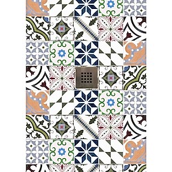 Base de duche IMAGE PATCHWORK COLOR 100X70 CM