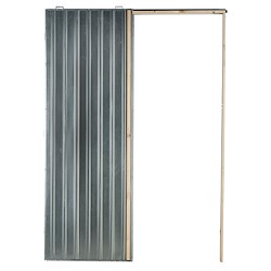 Cassete de porta correr PARA PLACA GESSO 60X203X12CM