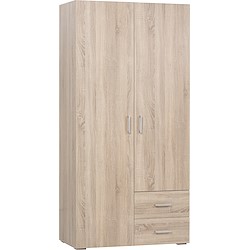 Roupeiro em kit ONE CAMBRIAN 2 PORTAS + 2 GAVETAS 200X100CM