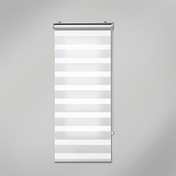 Estore de rolo INSPIRE NOITE&DIA 135X250CM WHITE