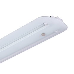 Armadura VIDRO LED 2X14W 2400LM 97CM BRANCO