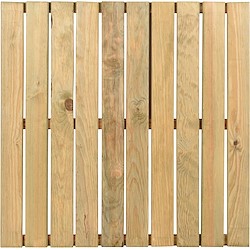 Deck de madeira PINHO 40MM 100X100CM