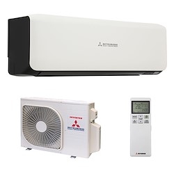 Ar condicionado fixo (1X1) MITSUBISHI PREMIUM 18000BTU PRETO