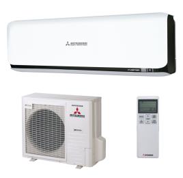 Ar condicionado fixo (1X1) MITSUBISHI DIAMOND SRK20ZSX-W 9000BTU PRETO