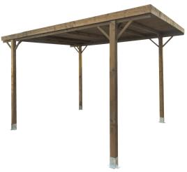 Pérgola de madeira TECH AITANA 400X300CM