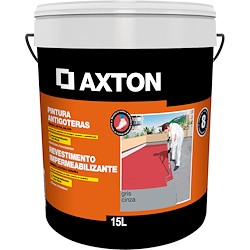 Revestimento impermeabilizante AXTON 15L CINZA