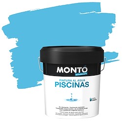 Tinta para piscinas  AQUOSA AZUL 4L