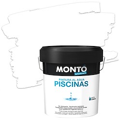 Tinta para piscinas MONTÓ AQUOSA BRANCO 4L