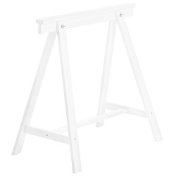 Cavalete de madeira DECO BRANCO 70X72X41CM