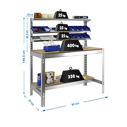 Bancada de trabalho fixa SIMONWORK BT1 900
