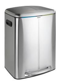 Balde DE PEDAL INOX EASY 2X20L