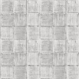 Papel de parede QUADRADOS CIMENTO 1160-G45332 CINZA