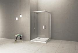 Cabine retangular LECI 70X120CM 6MM
