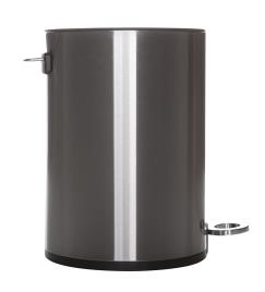 Balde do lixo SOREMA NEW PLUS 3L CINZA