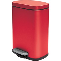 Balde do lixo SPIRELLA AKIRA 5L VERMELHO