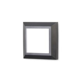 Aplique GROVE LED PRETO CINZA