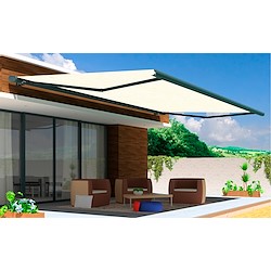 Toldo motorizado cofre AVEIRO ANTRACITE 7X3.5M BEGE