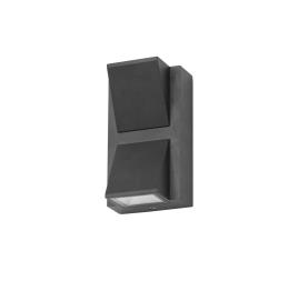 Aplique exterior LED LOYD 2X4.1 PRETO