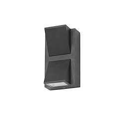 Aplique exterior LED LOYD 2X4.1 PRETO
