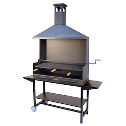 Barbecue a carvão  CHIMENEA 100X40X217CM