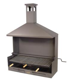 Grelhador para churrasqueira INOX 100X40X149CM