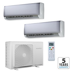 Ar condicionado fixo (2X1)  9000 + 12000 BTU