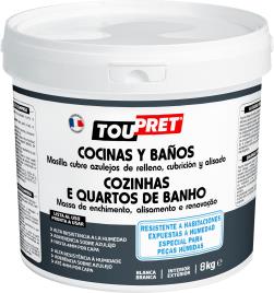 Massa de enchimento ALISAR E RENOVAR COZINHAS E WC 8KG