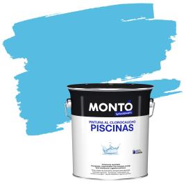 Tinta para piscinas  4L AZUL