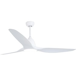 Ventoinha 3 lâminas ROC D132CM 1800LM WIFI BRANCO