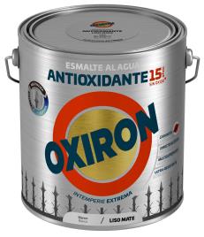 Esmalte anti ferrugem ÁGUA MATE BRANCO OXIRON 2.5L