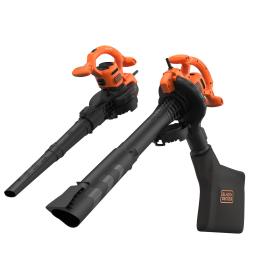 Aspirador soprador de folhas BLACK + DECKER TRITURADO 2600W