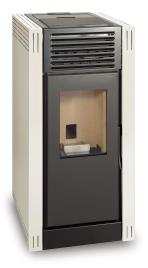  - Salamandra a pellets EVA 8KW BRANCO