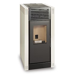 Salamandra a pellets EVA 8KW BRANCO